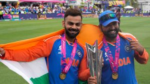 விராட் கோலி மீது சந்தேகமா.. இந்த வெற்றிக்கு காரணமே அவர்தான்.. நண்பனை விட்டுக்கொடுக்காத ரோகித் சர்மா!