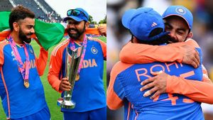 இப்படி நடக்கும் என்று கனவில் கூட நினைத்தது இல்லை.. நெகிழ்ந்து போன கோலி - ரோஹித் ரசிகர்கள்