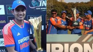 IND vs ZIM: தோனியாக மாறிய கேப்டன் சுப்மன் கில்.. நெகிழ்ச்சி அடைந்த இளம் இந்திய வீரர்கள்