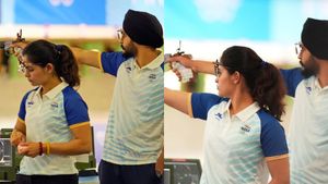 Olympics 2024: 2வது பதக்கத்தை வென்ற இந்தியா.. புதிய வரலாறு படைத்த மனு பாக்கர்.. சரப்ஜோத் சிங் சாதனை!