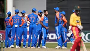 IND vs ZIM: 22-4.. டக் அவுட்டான ரிங்கு சிங், அபிஷேக்.. கண்மூடி திறப்பதற்குள் காலியான இந்திய அணி!