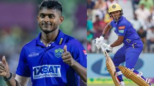 9 சிக்ஸ், 9 பவுண்டரி.. 56 பந்தில் 123 ரன்களை குவித்த சாய் சுதர்சன்.. ஆடிப்போன நடராஜன், சாய் கிஷோர்!