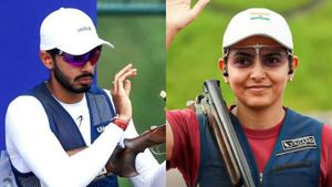 Olympics 2024 - சீனாவிடம் ஒரு புள்ளியில் பதக்கத்தை இழந்த இந்திய ஸ்கீட் அணி.. என்ன நடந்தது?