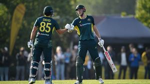 AUS vs SCO - 3வது டி20 போட்டியில் கலக்கிய மும்பை வீரர்..பேட்டிங், பவுலிங்கில் கலக்கல்! ஆஸி. வெற்றி