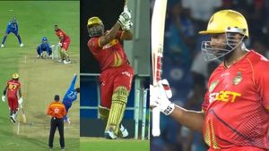 6, 6, 6, 6.. 19 பந்துகளில் அரைசதம் விளாசிய பொல்லார்ட்.. வயசானாலும் அந்த அதிரடி மட்டும் மாறாது பாஸ்!