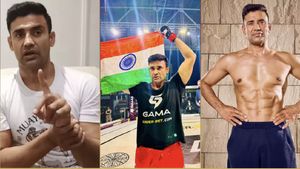 MMA மல்யுத்த போட்டியில் இந்திய வீரர் சங்கராம் சிங் சாதனை.. முதல் வெற்றி பெற்ற இந்தியர் என பெருமை