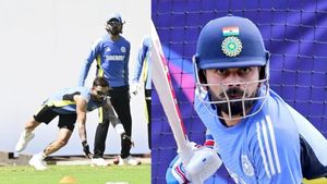 IND vs BAN - 6.5 அடி உயர பவுலரை எதிர்கொள்ள முடியாமல் தடுமாறிய விராட் கோலி.. இன்னும் சரியாகாத குறை