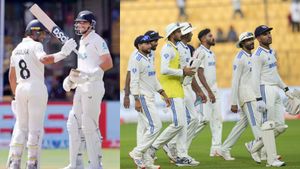 IND vs NZ: 10 மடங்கு அதிகம்.. 402 ரன்களுக்கு நியூசிலாந்து ஆல் அவுட்.. டிரா செய்ய போராடுமா இந்தியா?