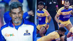 புரோ கபடி - தமிழ் தலைவாஸ் செய்த மாஸ் சம்பவம்.. மத்த டீம் எல்லாம் காலி.. கெத்தாக நிற்கும் தலைவாஸ் அணி