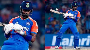 IND vs BAN: பந்தை பார்க்காமல் ஹர்திக் பாண்டியா அடித்த லப்பர் பந்து 
