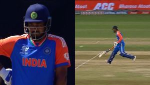 IND vs BAN - மோசமான ரன் அவுட்டில் சிக்கிய அபிஷேக் சர்மா.. சாம்சன் மீது தவறு இருக்கிறதா?