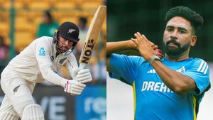 IND vs NZ- சும்மா இருந்தவரை சீண்டிய சிராஜ்.. பவுண்டரியாக அடித்து நொறுக்கிய சிஎஸ்கே வீரர் கான்வே