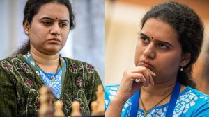 உலக ரேபிட் செஸ் சாம்பியன் பட்டம் வென்ற இந்திய வீராங்கனை கோனேரு ஹம்பி! பிரக்ஞானந்தா, அர்ஜூன் தோல்வி