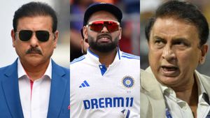 அமைதி! அமைதி! ரிஷப் பண்ட்க்கு எதிராக பொங்க வேண்டாம்! கவாஸ்கருக்கு பதிலடி தந்த ரவி சாஸ்திரி