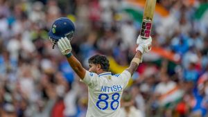 IND vs AUS- நிதிஷ் குமாரின் கொண்டாட்ட ஸ்டைலின் பின்னணி என்ன? யாருக்கு சமர்ப்பணம் செய்தார் தெரியுமா?