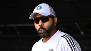 PM XI v IND - நினைத்தது எங்களுக்கு கிடைத்தது.. முழு போட்டியும் விளையாட முடியாதது வருத்தம்- ரோகித்