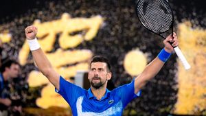 AUS open-நள்ளிரவு வரை நீடித்த போர்.. காயத்தையும் மீறி அல்காரஸை வீழ்த்தி அரையிறுதிக்கு ஜோகோவிச் தகுதி