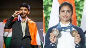 தமிழக வீரர் குகேஷ், மனு பாக்கர் உள்ளிட்ட 4 பேருக்கு கேல் ரத்னா விருது! 3 தமிழர்களுக்கு அர்ஜூனா விருது