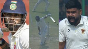 Virat kohli- காஷ்மீர் டூ கன்னியாகுமரிக்கு பறந்த ஸ்டெம்ப்.. கோலியை மீம் மெட்டீரியலாக மாற்றிய பவுலர்