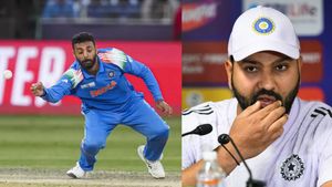 IND vs AUS- வருண் சக்கரவர்த்தியால் தலைவலியில் சிக்கிய ரோகித்.. யாரை நீக்குவது என தெரியாமல் திணறல்