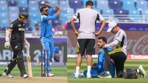 IND vs NZ: அவசர, அவசரமாக வெளியேறிய அக்சர் பட்டேல்.. 35வது ஓவரில் என்ன நடந்தது? பேட்டிங்கில் சிக்கலா?