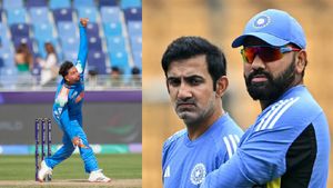 IND vs NZ: வருண் சக்கரவர்த்தியால் ஏற்பட்ட குழப்பம்.. கம்பீர் - ரோஹித் விவாதம்.. குல்தீப் நீக்கம்?