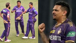 KKR அணியில் சுனில் நரைன் நீக்கம்.. அவருக்கு பதில் 37 வயது ஆல் ரவுண்டரை இறக்கிய கேப்டன் ரஹானே