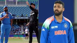 IND vs AUS: போடு! இந்தியாவுக்கு சாதகமாக விழுந்த டாஸ்.. வருண் விசயத்தில் ட்விஸ்ட்.. ரோகித் கலகல
