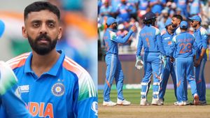 IND vs NZ: மைதானத்திலிருந்து வெளியேறியது ஏன்? இந்திய அணியால் சேஸ் செய்ய முடியுமா?-வருண் பதில்