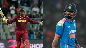 IND vs NZ: தங்க பேட் கனவு விராட் கோலிக்கு போச்சு.. சாம்பியன்ஸ் டிராபியில் கிறிஸ் கெயில் தான் பாஸ்