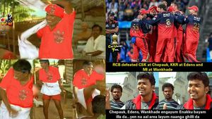 RCB memes: ஆல் ஏரியாலையும் நாங்க கில்லி டா! இப்போ வாங்க டா சண்டைக்கு..கொண்டாட்டத்தில் ஆர்சிபி பேன்ஸ்