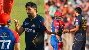 IPL 2025 : தொலைச்சிடுவேன் ஜாக்கிரதை.. இளம் வீரரை கை நீட்டி திட்டிய இஷாந்த் சர்மா.. களத்தில் பரபரப்பு