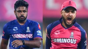 ராஜஸ்தான் ராயல்ஸ் கேப்டன் பதவியில் இருந்து ரியான் பராக் நீக்கம்.. கேப்டனாகும் சஞ்சு சாம்சன்