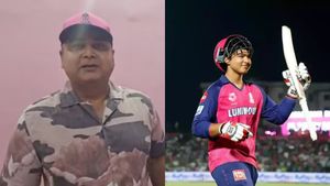 “எங்க கிராமத்தை பெருமைப்படுத்திட்டான்.. சந்தோசமா இருக்கோம்” கலங்கிய வைபவ் தந்தை சஞ்சீவ் சூர்யவன்ஷி