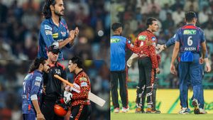 IPL 2025: வெளியே போடா! திக்வேஷ் ரதிக்கு ஓவர் திமீர்.. வாக்குவாதத்தில் ஈடுபட்ட அபிஷேக் சர்மா