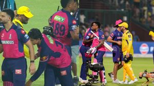 IPL 2025: தோனி காலில் விழுந்த 14 வயது சிறுவன் வைபவ்.. கொஞ்சமும் எதிர்பார்க்காத 