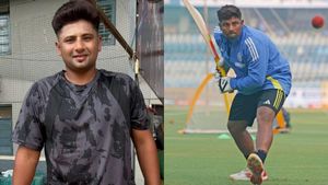 10 கிலோ காலி.. குடும்பத்துடன் கோதாவில் இறங்கிய சர்பராஸ்.. இந்திய அணி இடத்தை நிரந்தரமாக்க திட்டம்