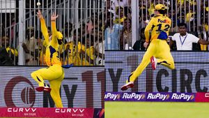 நீ வித்தைக்காரன் தான்யா.. குட்டி ஏபிடி செய்த சாகசம்.. சிக்ஸ் போன பந்தை தவ்வி கேட்ச் பிடித்த பிரெவிஸ்