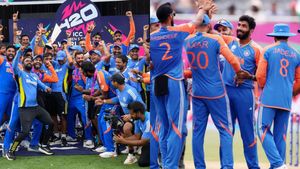 என்னது அதுக்குள்ள ஒரு வருசம் ஆகிடுச்சா.. இந்திய கிரிக்கெட் அணியின் வரலாற்று உலகக்கோப்பை வெற்றி நாள்!