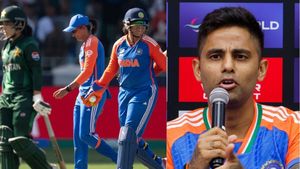 IND vs PAK மகளிர் உலகக்கோப்பை போட்டிக்கு முன்பே ரிசல்ட்டை சொன்ன சூர்யகுமார் யாதவ்.. என்ன சொன்னார்?