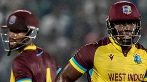 WI vs BAN: டி20 தொடரை வென்றது வெஸ்ட் இண்டீஸ்.. 14 ரன்கள் வித்தியாசத்தில் வங்கதேசம் தோல்வி