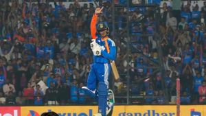 IND vs NZ: 22 பந்துகளில் அரைசதம்..டி20 கிரிக்கெட்டில் அபிஷேக் சர்மா புதிய சாதனை..நியூசிலாந்து திணறல்