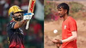 முதல் மேட்ச்சில் கோலியை அவுட்டாக்குவதே என் லட்சியம்.. வறுமையை வென்று வந்த பஞ்சாப் வீரர் உறுதி