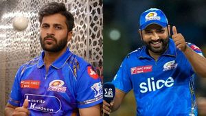 ஆரஞ்சு தொப்பி.. 3ஆம் இடத்தில் ரோஹித்.. முதல் இடத்தில் யார்? ஊதா பட்டியலில் தாக்குர் அதிரடி!