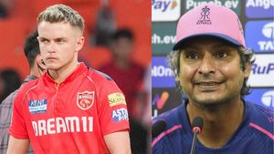ராஜஸ்தான் ராயல்ஸ் அணியை ஏமாற்றி விட்டு.. இங்கிலாந்தில் விளையாடிய  சாம் கர்ரன்.. சங்ககாரா அதிருப்தி