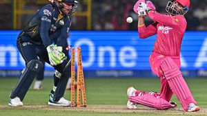 IPL 2026: ராஜஸ்தானை 77 ரன்கள் வித்தியாசத்தில் வென்ற குஜராத் அணி.. 2வது இடத்திற்கு உயர்ந்த குஜராத்