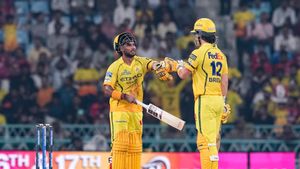 IPL 2026: வாயை மூடுங்க டா! சிஎஸ்கே வீரர் கார்த்திக் சர்மாவின் மாஸ் கொண்டாட்டம்