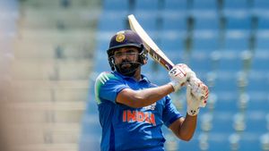 IND vs AFG: ரஷித் கான் மாயாஜால பந்துவீச்சு.. அரைசதத்தை தவறவிட்ட ரோகித்..நடப்பாண்டில் அதிகபட்ச ஸ்கோர்