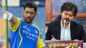 தோனிக்கு முதல்வர் விஜய் நெகிழ்ச்சியான பிறந்தநாள் வாழ்த்து.. 