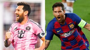 Lionel Messi scores 5 consecutive braces for Inter Miami, one match away from incredible Barcelona record